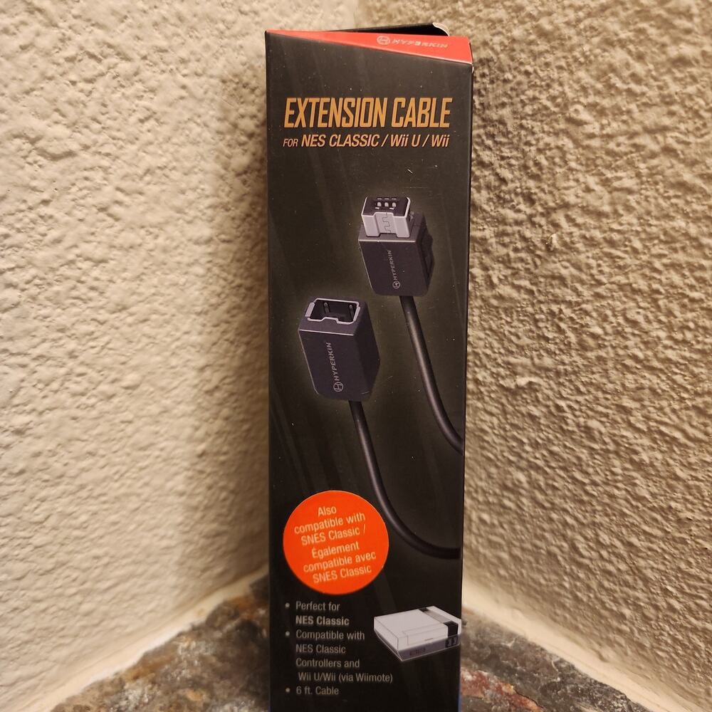 NES Classic - Extension Cable 6-Foot - SNES Classic / Wii / Wii U - Nintendo